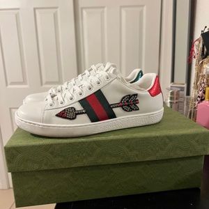 Authentic Gucci sneakers used only twice
